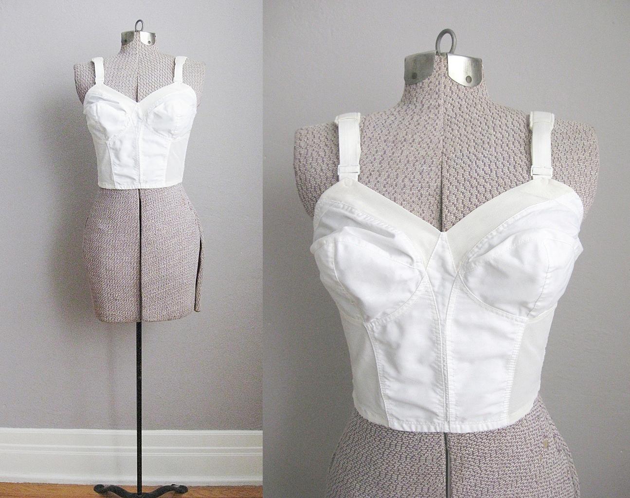 1950s Longline Bullet Bra