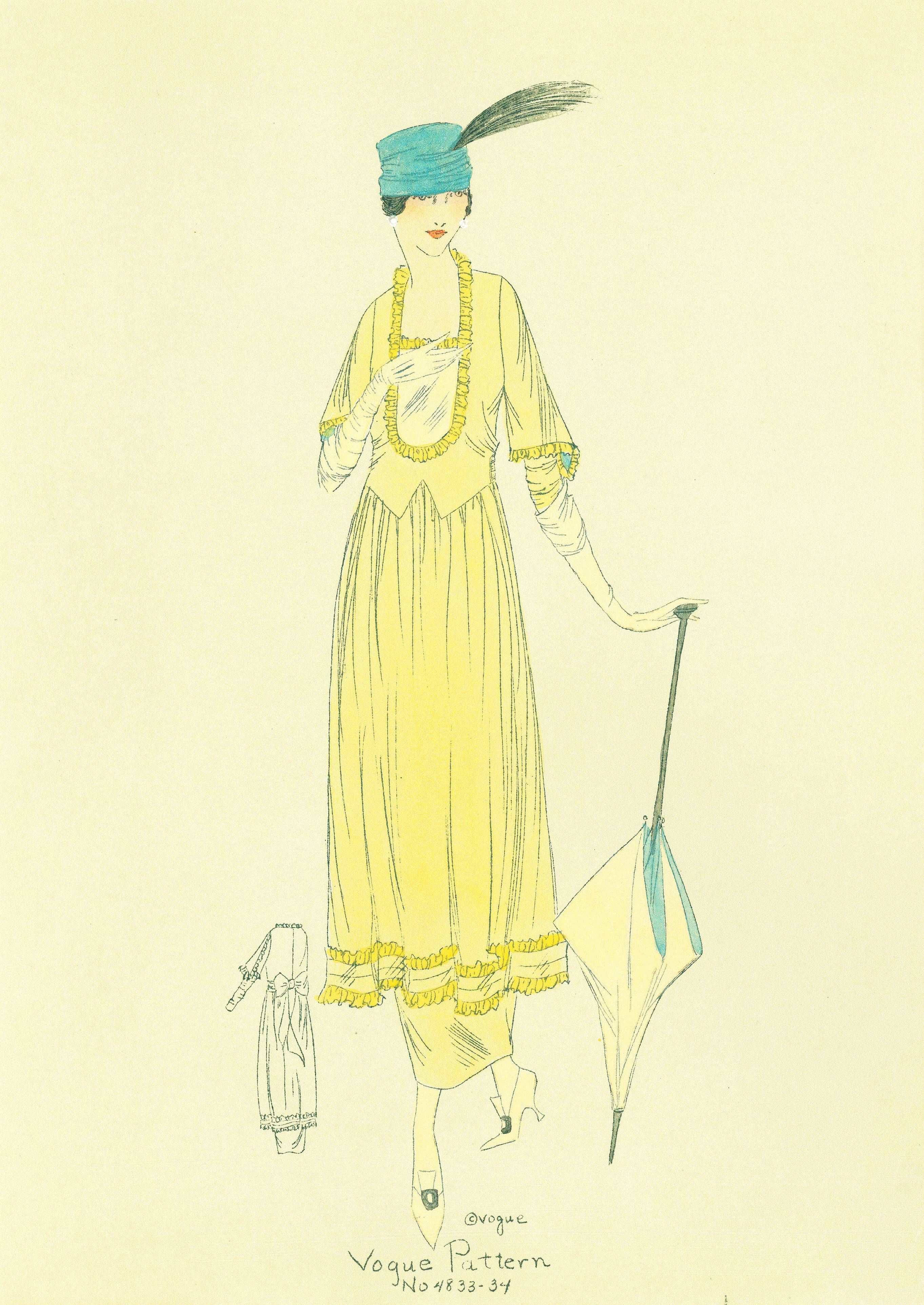 1910s Vogue Pattern 4833-34